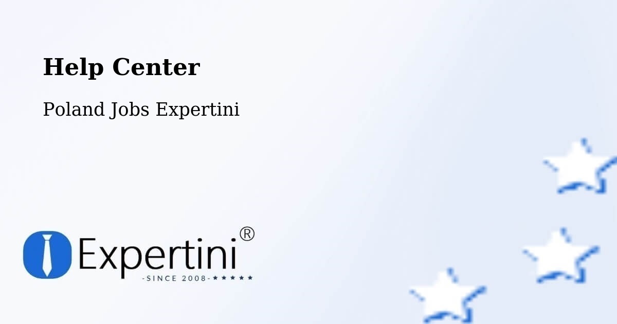 Help Center – Koźminek - Poland Jobs Expertini