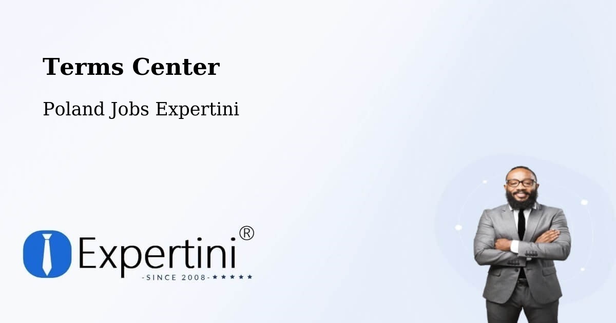 Terms of Service – Koźminek - Poland Jobs Expertini